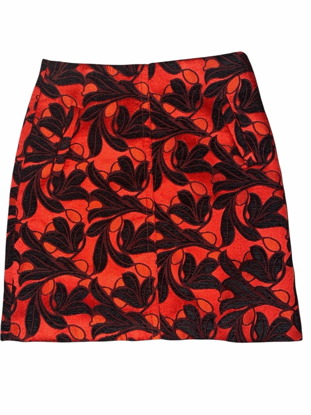 Ann Taylor Vine Jacquard Side Pocket Skirt size 4 - Picture 3 of 10